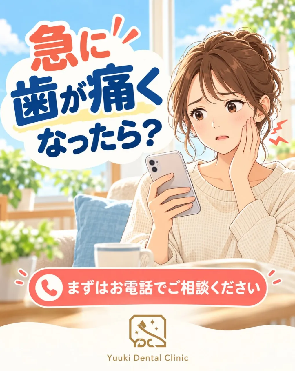 🦷 急に歯が痛くなったら?